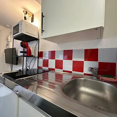 Boulingrin 9m2 1pers Апартаменти